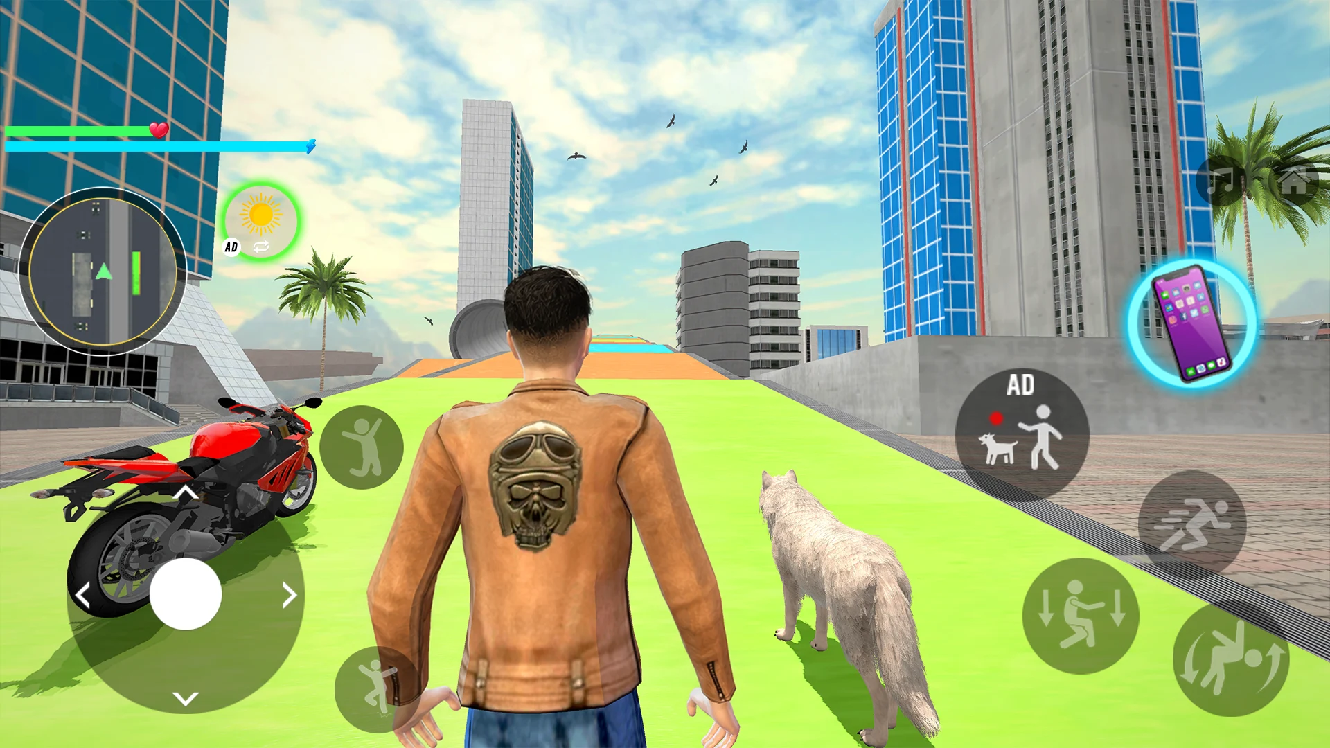 Indian Bike Drive: 3D Stunts screenshot
