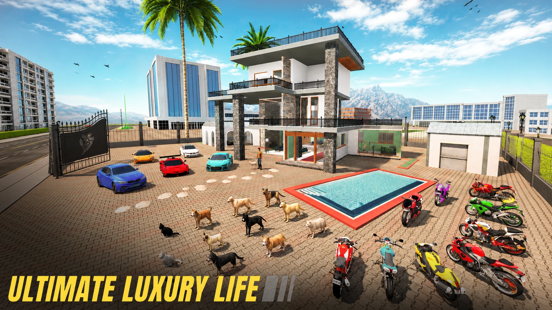Indian Bike Drive: 3D Stunts screenshot