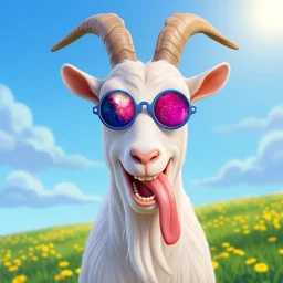 Icône de Crazy Goat Life Simulator 3D
